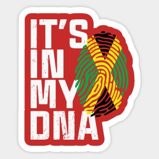 It's In My DNA, Africa, African American, Black Lives Matter, Black History Sticker